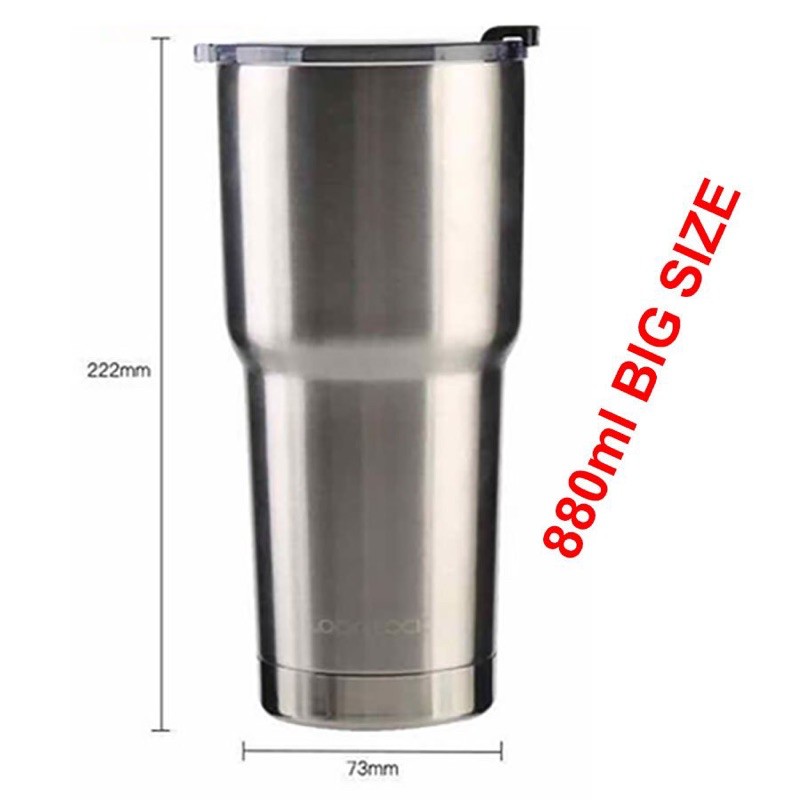 Ly Giữ Nhiệt LOCK&LOCK 880mL Swing Tumbler - LHC4138 SLV | BigBuy360 - bigbuy360.vn