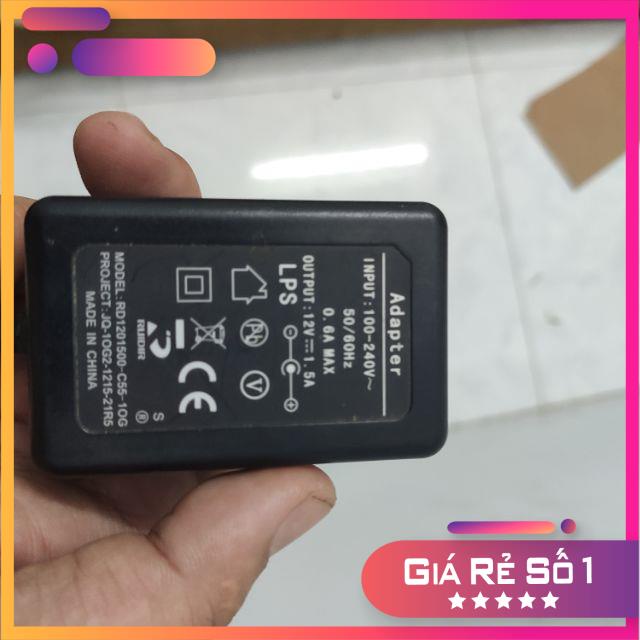 NGUỒN 12V 1.5A HÀNG CHUẨN FPT CHẠY ROUTER TPLINK,TENDA,...CỦA CÁC HÃNG