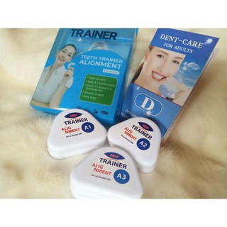 BỘ NIỀNG RĂNG TẠI NHÀ CHO NGƯỜI LỚN - Bộ 3 niềng [A1]+[A2]+[A3] kèm giấy chứng nhận sp