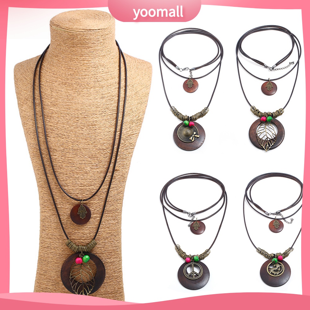 Dây chuyền nhiều lớp nhiều kiểu dáng phong cách vintage