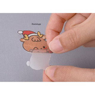 Set 6 Tấm Sticker Giáng Sinh Cỡ Lớn