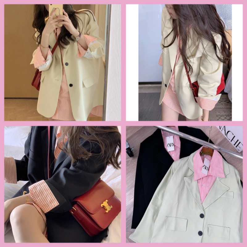 Set Bộ Vest 2 Món Dự Tiệc, Đi Chơi Siêu Xinh