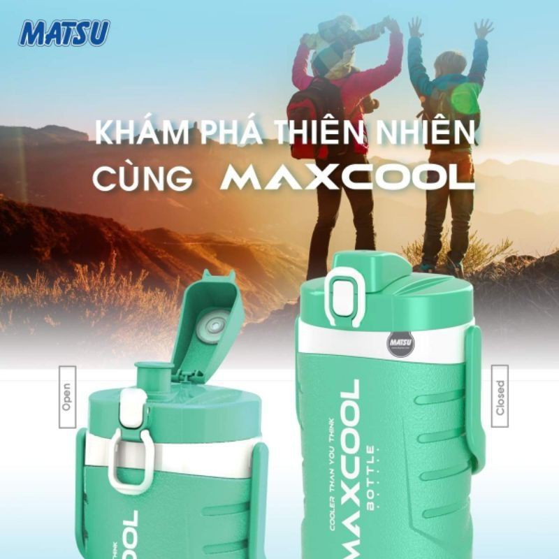 Siêu Sale_ Bình nước cao cấp mẫu mới Max Cool 1 lít 5 và 1 lít hàng lỗi 1 đổi 1