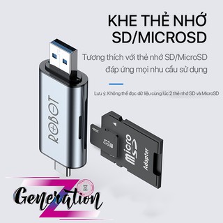ĐẦU ĐỌC THẺ NHỚ TYPE-C CR202 - CARD READER TYPE-C TF/SD CR202