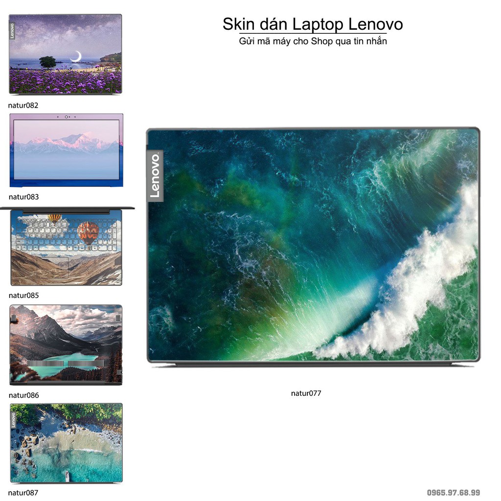 Skin dán Laptop Lenovo in hình thiên nhiên _nhiều mẫu 4 (inbox mã máy cho Shop)