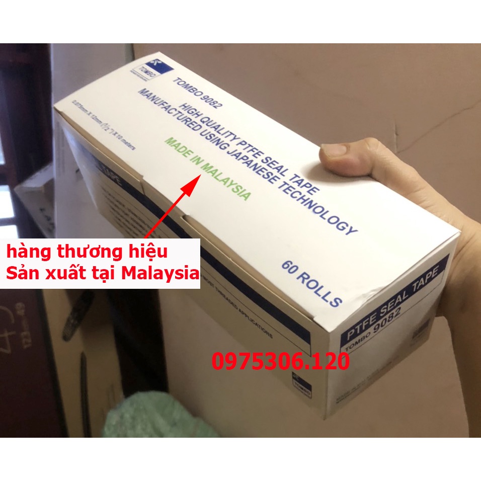 1 THÙNG 720 cuộn Băng Keo Lụa Cao Su Non BĂNG TAN Dùng Cuốn Ống Nước dây cấp nước các ron KEO DAI CHẮC