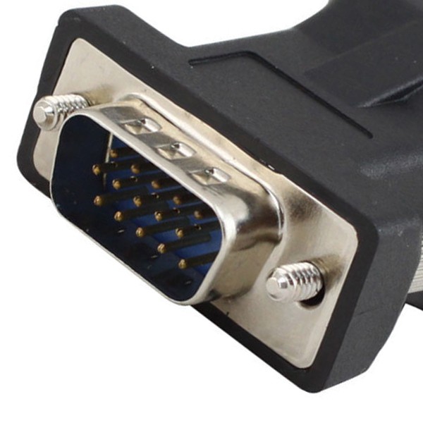 Đầu chuyển đổi cáp mạng VGA sang LAN CAT5 CAT6 RJ45