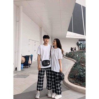 Quần thô kẻ CARO PANT