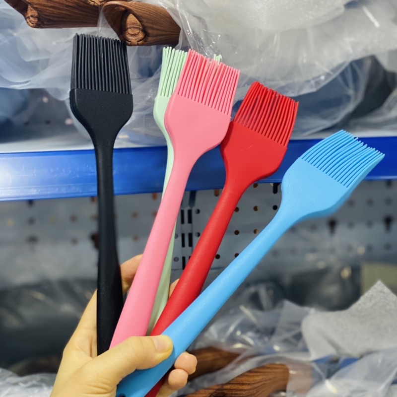Cọ quét dầu/Chổi quét dầu bơ Silicon size to đúc liền