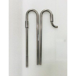 BỘ IN OUT HỒ THỦY SINH INOX Fi12 - Fi16 XOAY 360 ĐỘ - SIÊU SÁNG BÓNG CỰC ĐẸP (Tặng kèm bộ kẹp in-out)