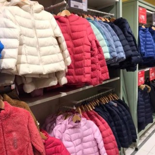 Áo phao bé gái Uniqlo Nhật