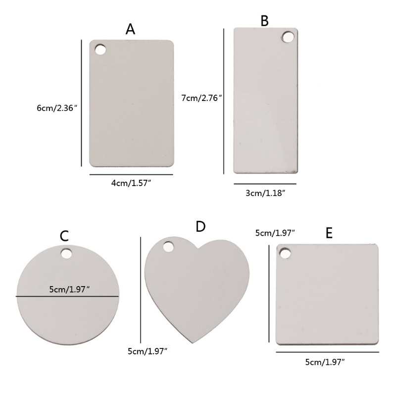 Set 12 Móc Khóa Chuyển Nhiệt Hai Mặt