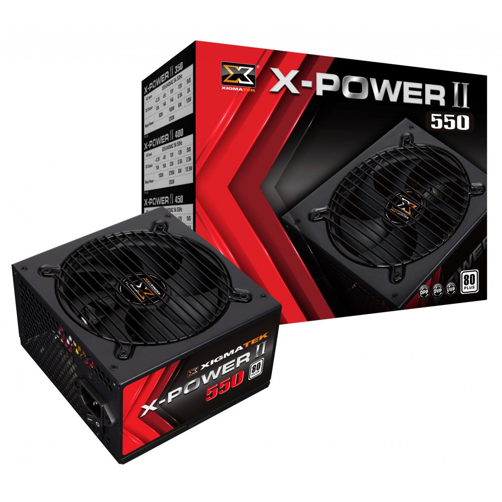 Nguồn Xigmatek X-POWER II 500 80Plus 450W