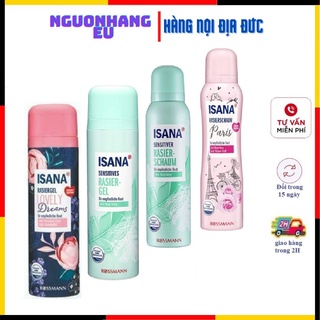 Gel/Bọt cạo lông Isana Đức