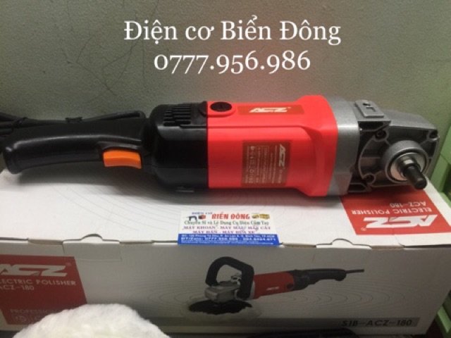 🍄 FREESHIP 🍄 Hàng mới về MÁY ĐÁNH BÓNG ÔTÔ ACZ đĩa 180mm 1800w chuyên đánh bóng ôtô chà nhám các bề mặt gỗ mỹ nghệ