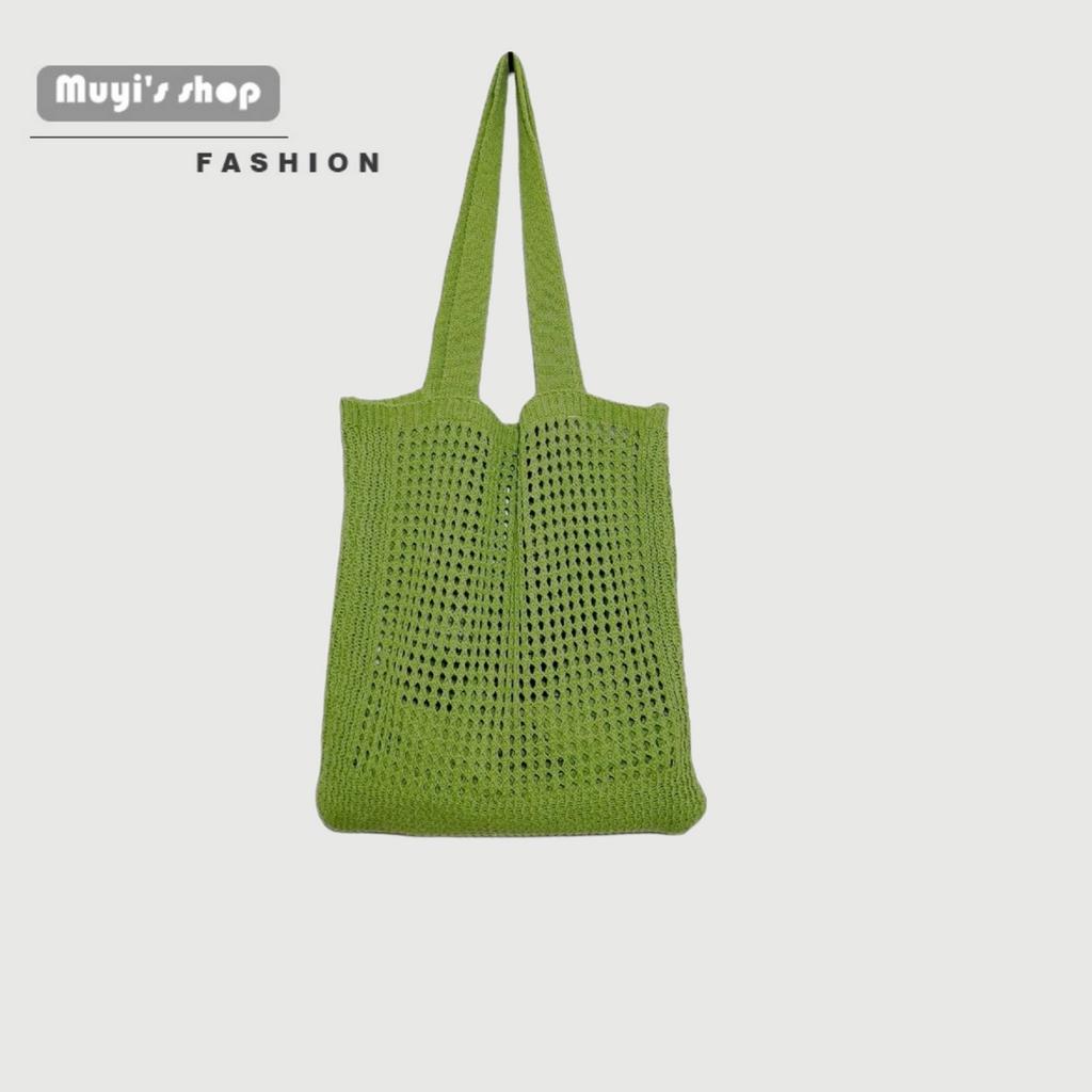 Túi Xách Đan Len Thời Trang Hàn Quốc Mới