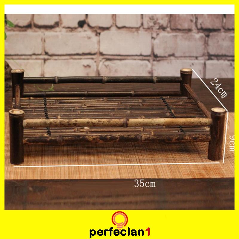 Khay Phục Vụ Trà Bằng Mây Tre Cho Nhà Ở / Văn Phòng