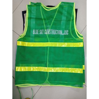 Áo lưới phản quang công nhân