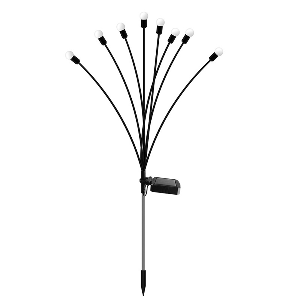 Set 1 / 2 Đèn Led 8 Bóng Dùng Năng Lượng Mặt Trời Trang Trí Lối Đi Sân Vườn / Tiệc Cưới / Năm Mới