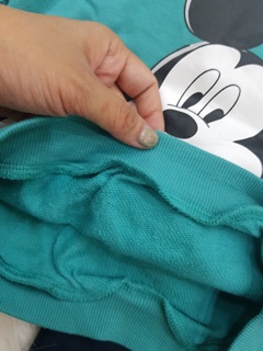 Áo nỉ mickey H&M xuất dư