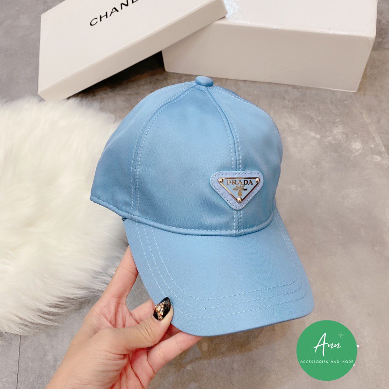 [SALE SỐC] Mũ lưỡi trai Prada mới, chất liệu vải gió 2 lớp cao cấp, bảng màu mới trẻ trung, hàng loại 1 full tag