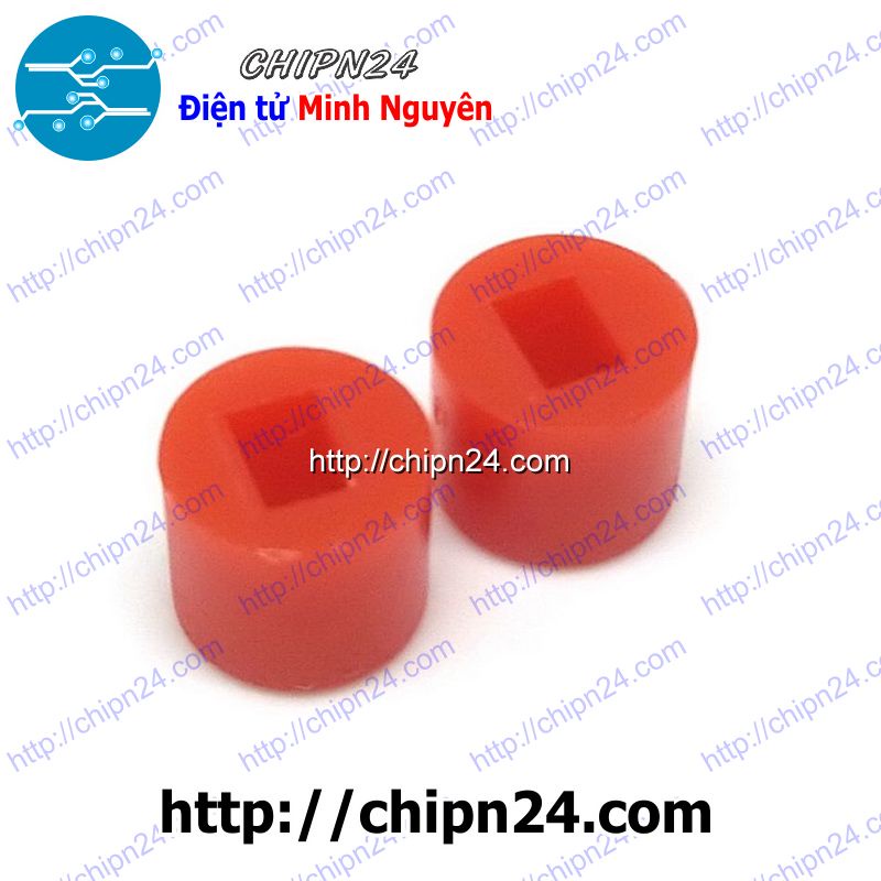 [10 CÁI] Nắp chụp nút nhấn tự giữ cao 5mm