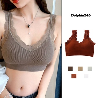 Áo Bra Ren Lót Không Gọng Nữ  Nâng Ngực kèm mút 2 Dây Hở Lưng Thoải Mái co giãn ôm MẪU 12