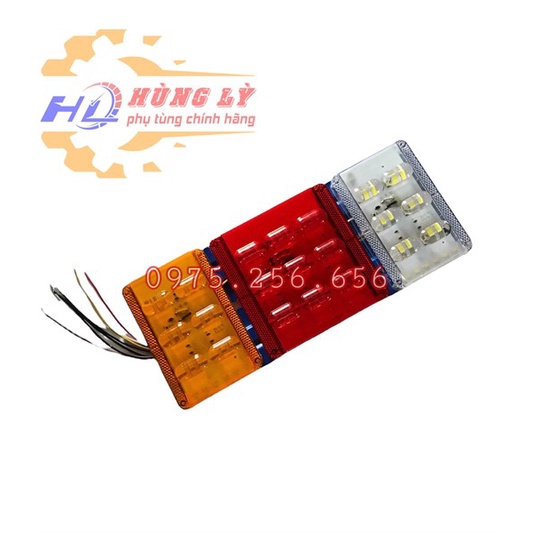 Đèn hậu led 24v 140-2 (ĐÔI) Cặp Đèn hậu samuzai chống vỡ chống nước