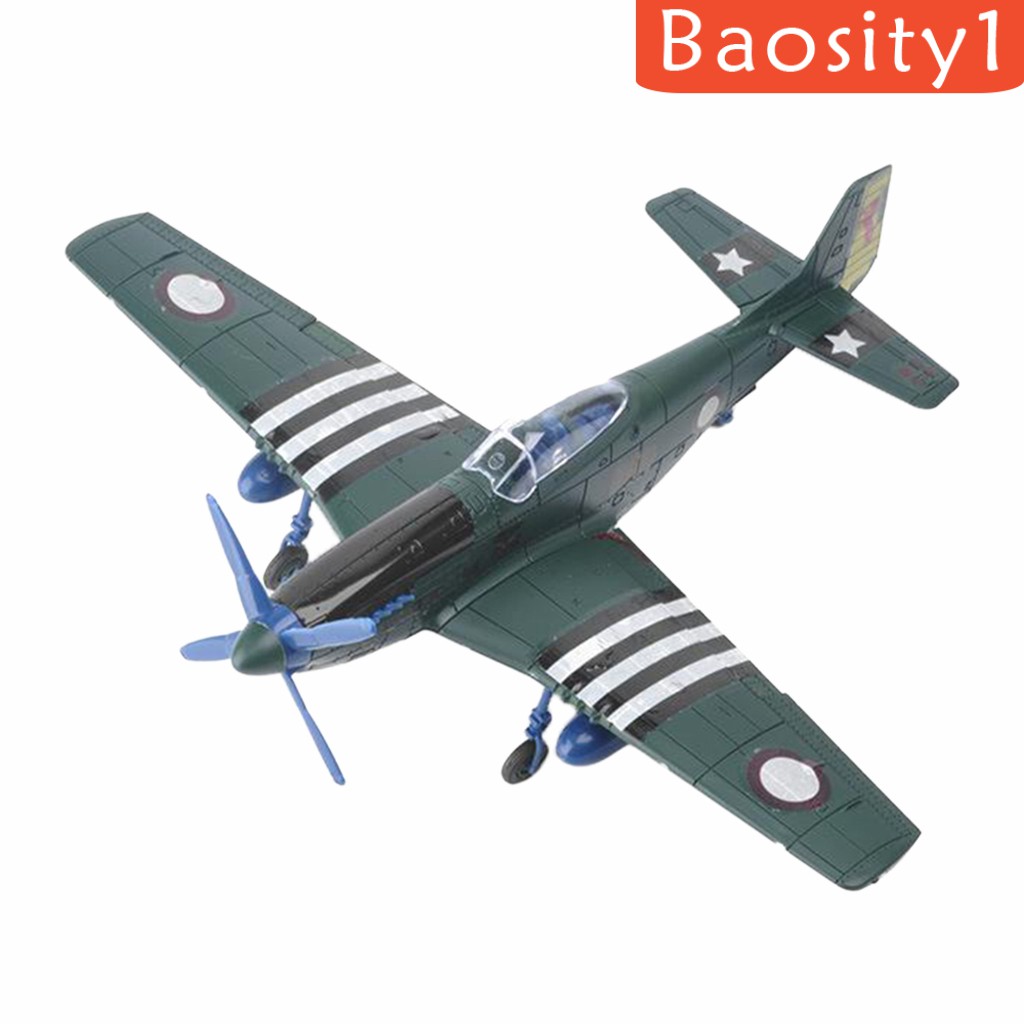 Bộ Lắp Ráp Máy Bay Wwii P-51 Tỉ Lệ 1: 48