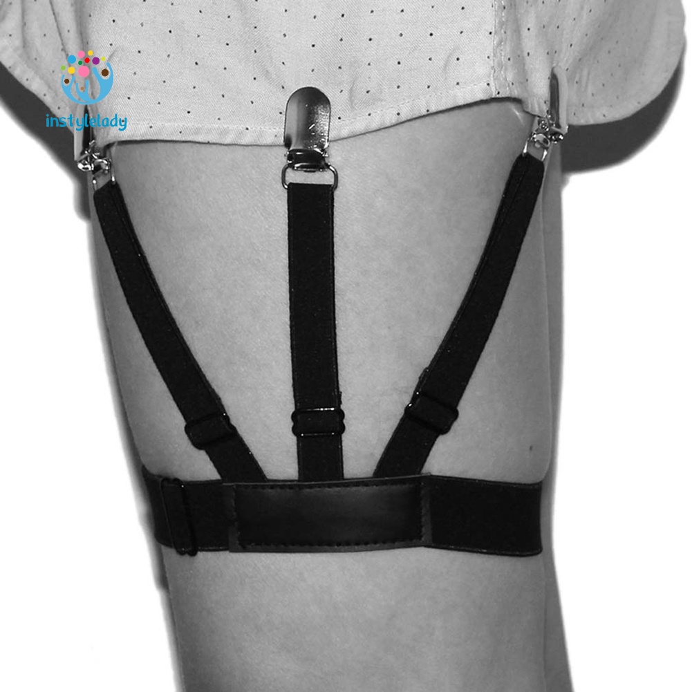 1 cặp đai giữ áo sơ mi gọn gàng chống trượt cho nam nữ