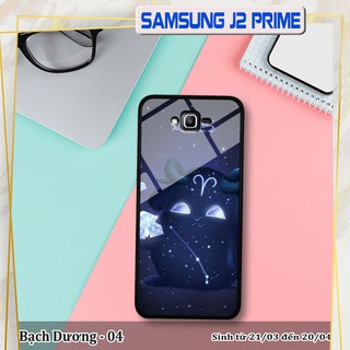 Ốp lưng kính 3D Samsung J2 Prime- cung hoàng đạo