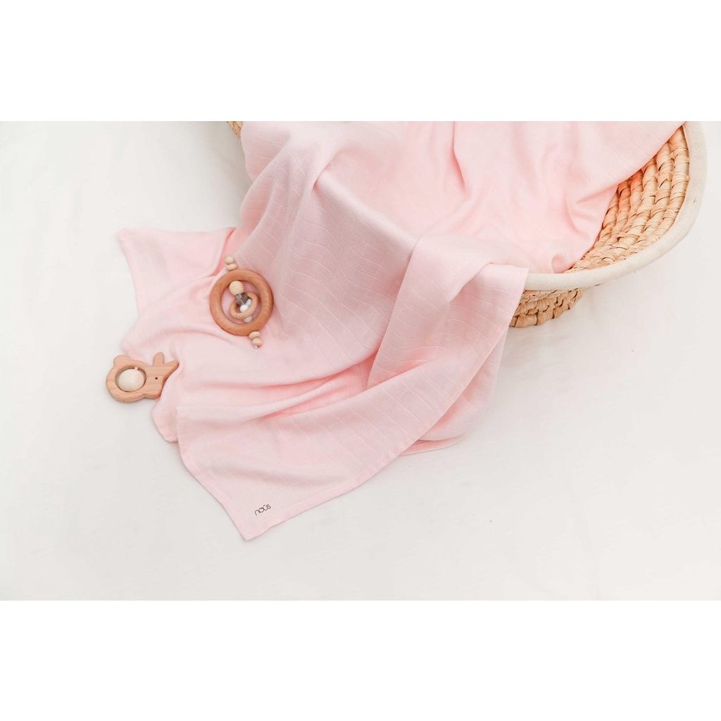 [CHÍNH HÃNG] Khăn xô đa năng cotton &amp; sợi tre bamboo kích thước 1m2x1m2 Nous