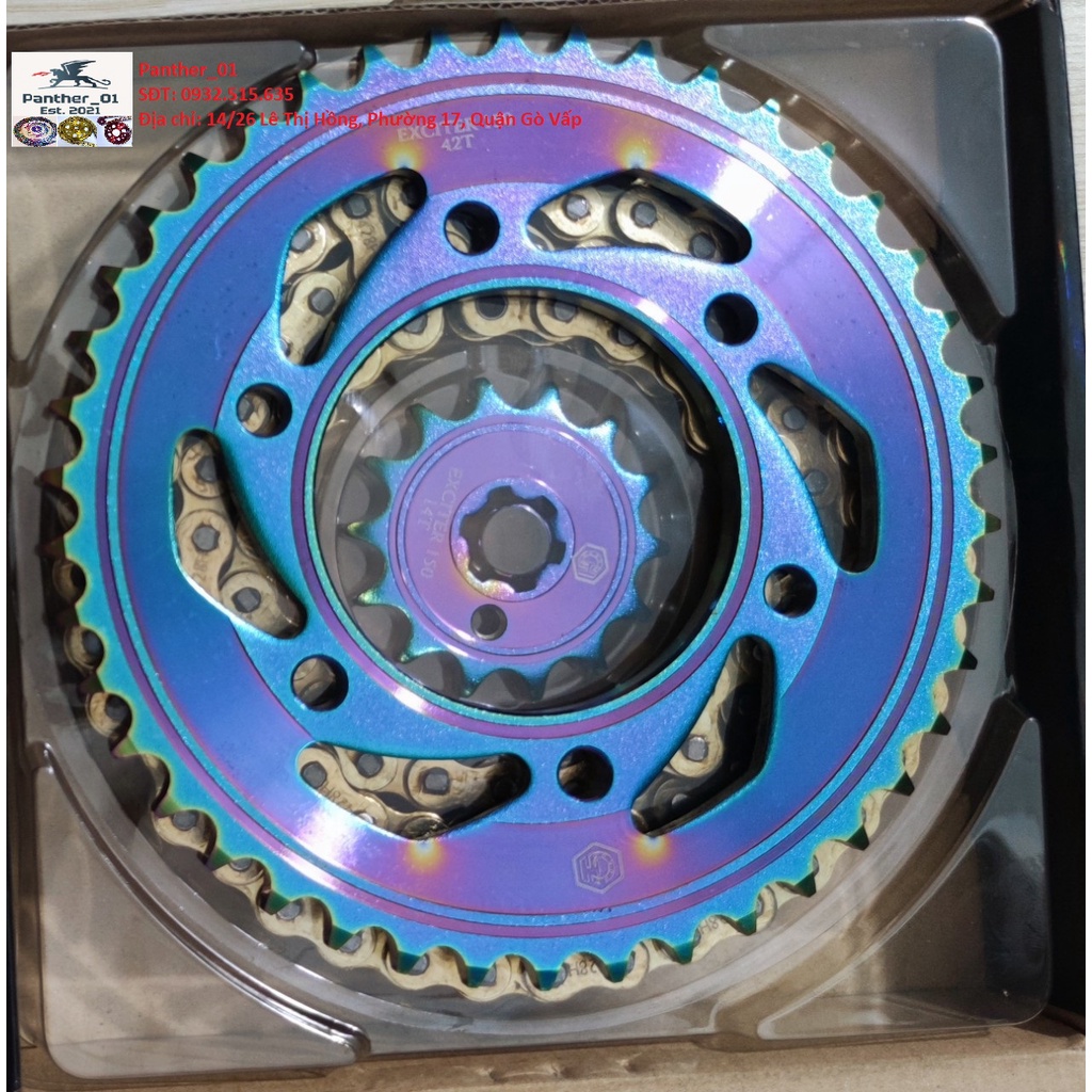 Nhông sên dĩa Exciter 150 - nhông sên dĩa - nhông sên dĩa exciter150 - nhông sên dĩa ex150 - ex150 - nsd - Panther