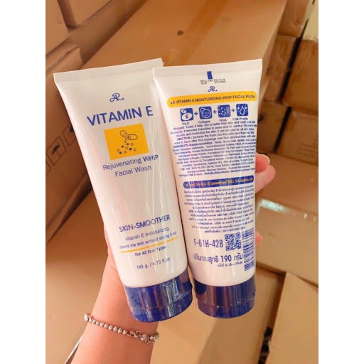 Sữa Rửa Mặt Vitamin E Aron Thái 180ml. | BigBuy360 - bigbuy360.vn