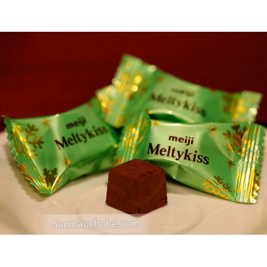 [SIÊU NGON] Kẹo socola tươi Meiji Melty Kiss Nội địa Nhật hộp 56gr