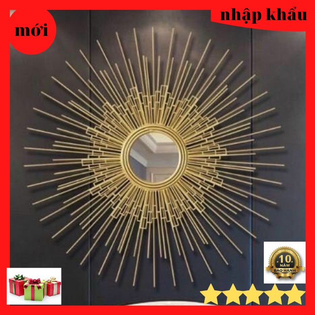 [ NHÌN LÀ MÊ ] Gương Decor Nghệ Thuật MG 15 -Gương Trang Trí Nhà Cửa -Gương Treo Tường Đẹp Gía Rẻ -BH 10 năm -KT 100cm