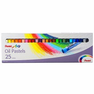 [ TÂM TÂM ]-SÁP DẦU PENTEL 25 màu - OIL Pastel PENTEL (#Sáp Tô Màu)-