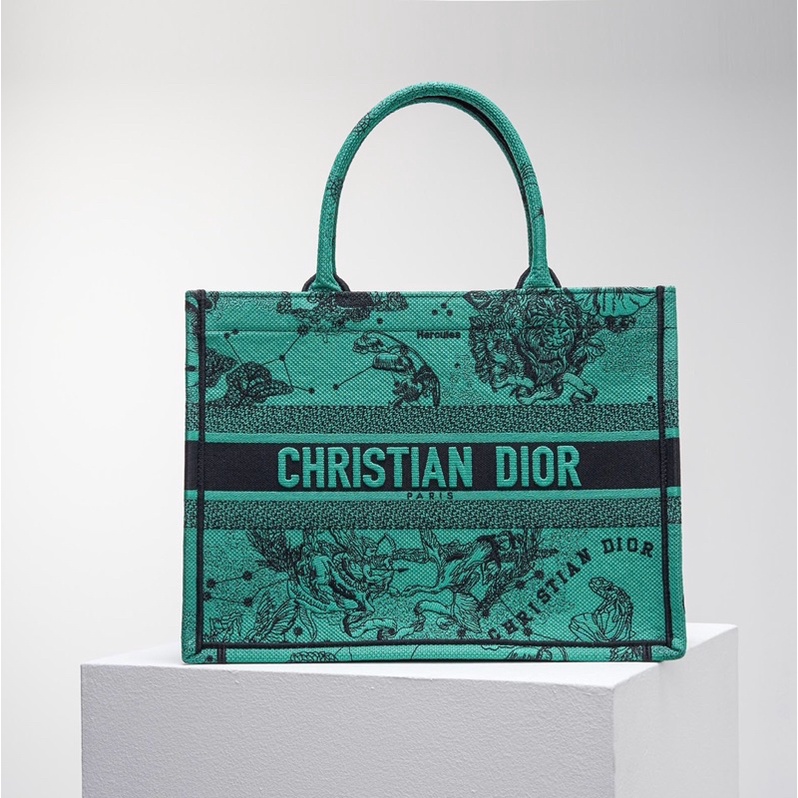 Túi xách hoạ tiết thương hiệu Dior CD Book Tote Oblique cao cấp size 36.5cm hàng vip 1-1