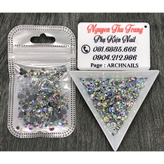 Đá chân keo mix size túi 400 viên (Đá Tiệp) có 15 màu như hình