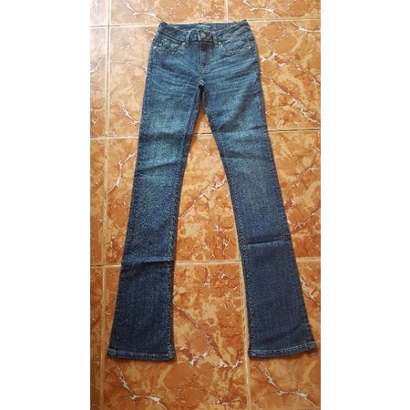 Siêu phẩm Quần bò ống loe  nữ xuất khẩu dư xịn