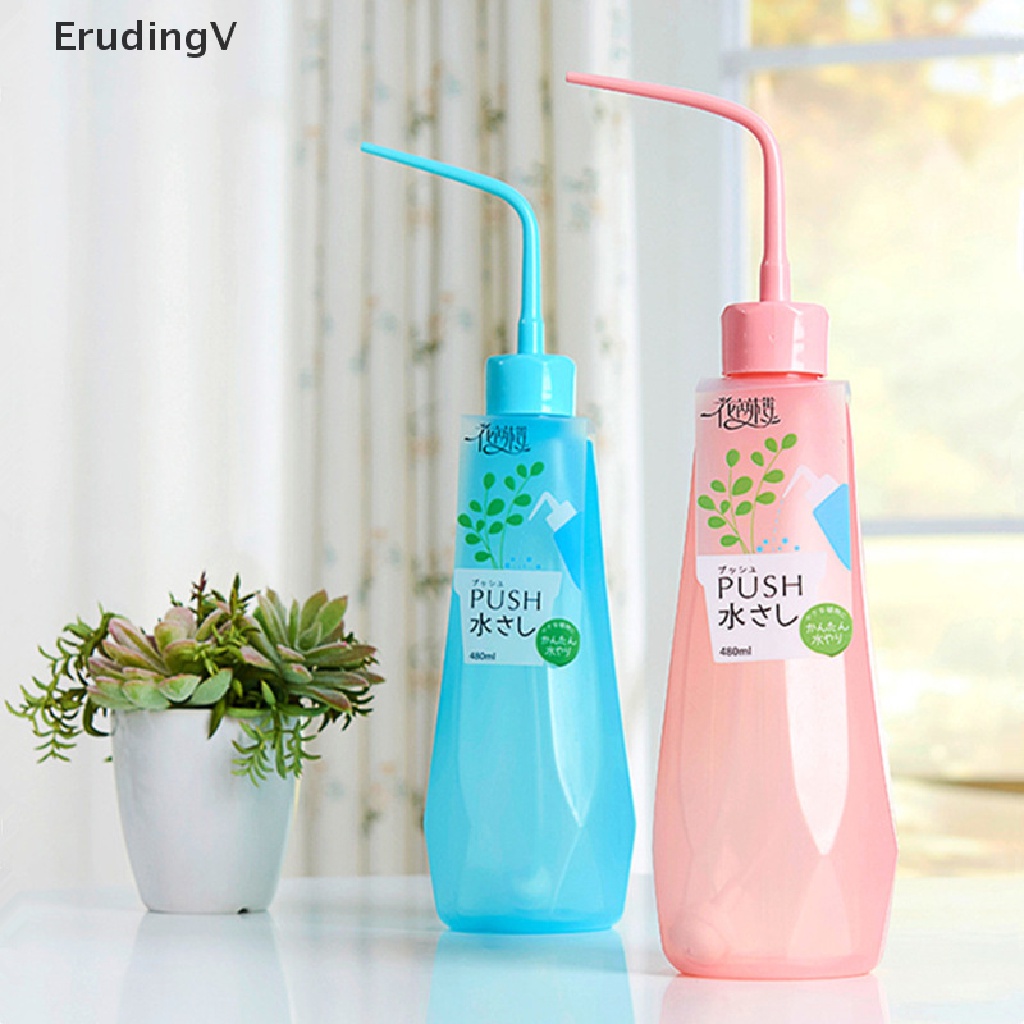 Bình Tưới Cây Dạng Bóp Bằng Nhựa 480ML Tiện Lợi Dành Cho Vườn Nhà