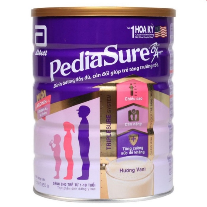 Sữa Bột PediaSure Vani 850gr