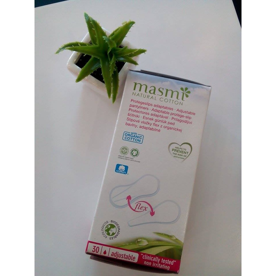 Băng vệ sinh hàng ngày Organic Masmi 30 miếng (Flex)