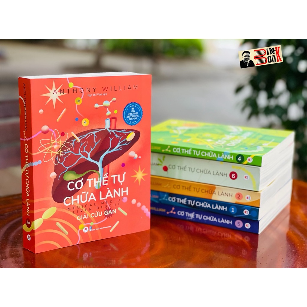 Sách - Cơ thể tự chữa lành – Giải Cứu Gan Tập 3 - Anthony William