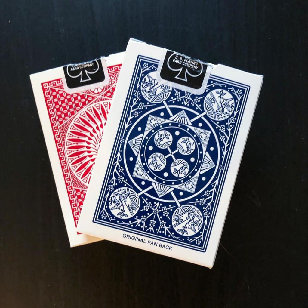 Bài ảo thuật USA Tally Ho Playing Cards ( Circle Back + Fan Back ) - Bài Mỹ CAO CẤP CHÍNH HÃNG USA ( Mystery Shop)