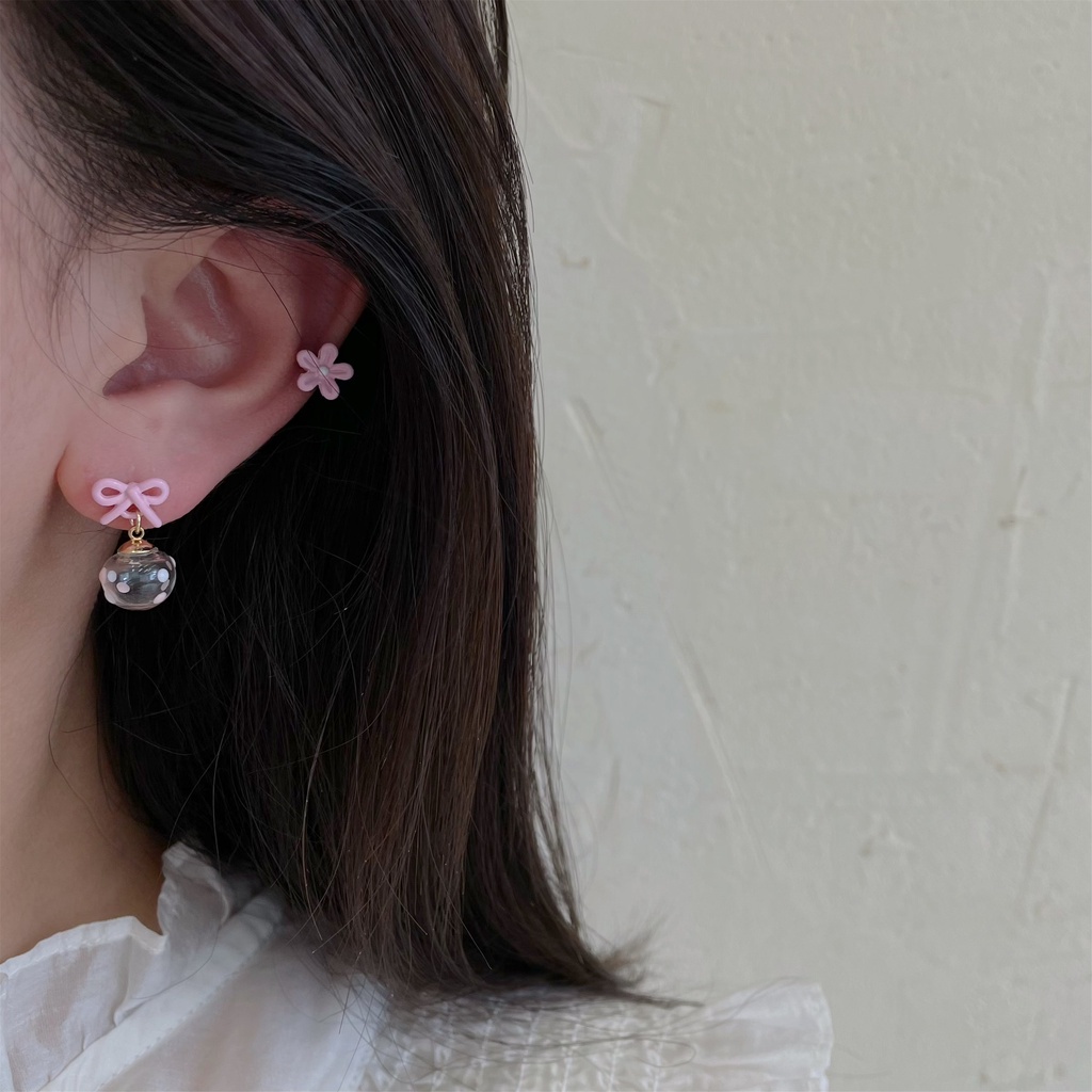 Set khuyên tai nữ AY nhiều kiểu dáng xinh xắn thời trang