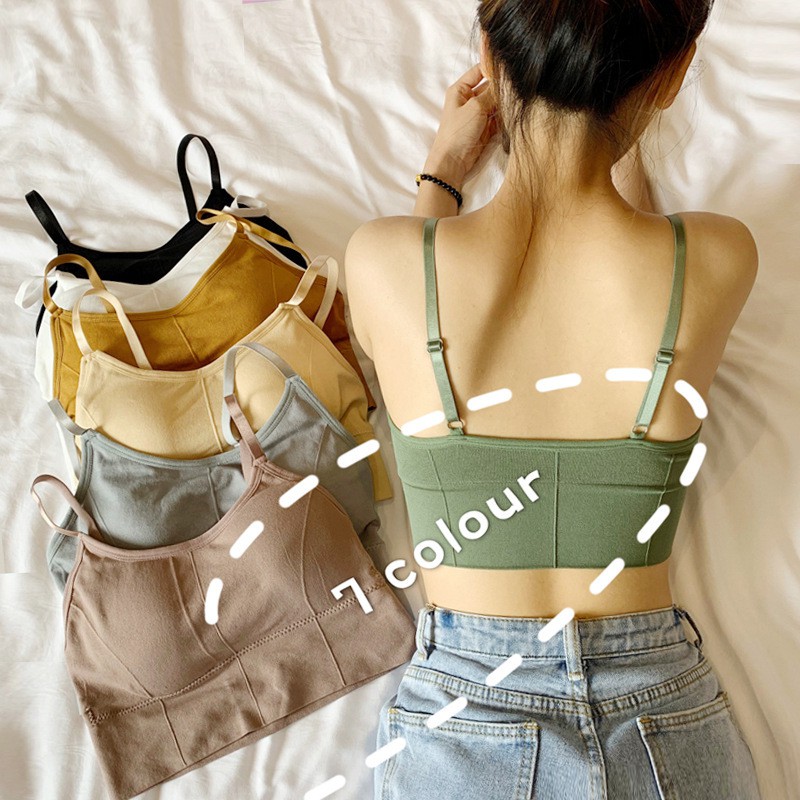 [Mã FAMAYWA giảm 10K đơn 50K] Áo lot croptop kiểu dáng thể thao nhiều màu sắc năng động cho nữ | BigBuy360 - bigbuy360.vn