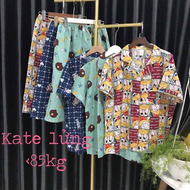 Bộ kate BIGSIZE 65-85kg lửng