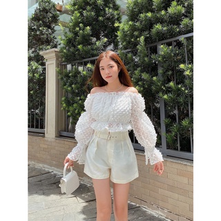 Somee studio Majori shorts Quần cạp cao