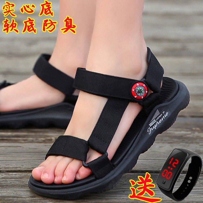 Xăng đan Đế Mềm Chống Trượt Dành Cho Bé Trai 2021 5 6 -old 7 9 Tuổi